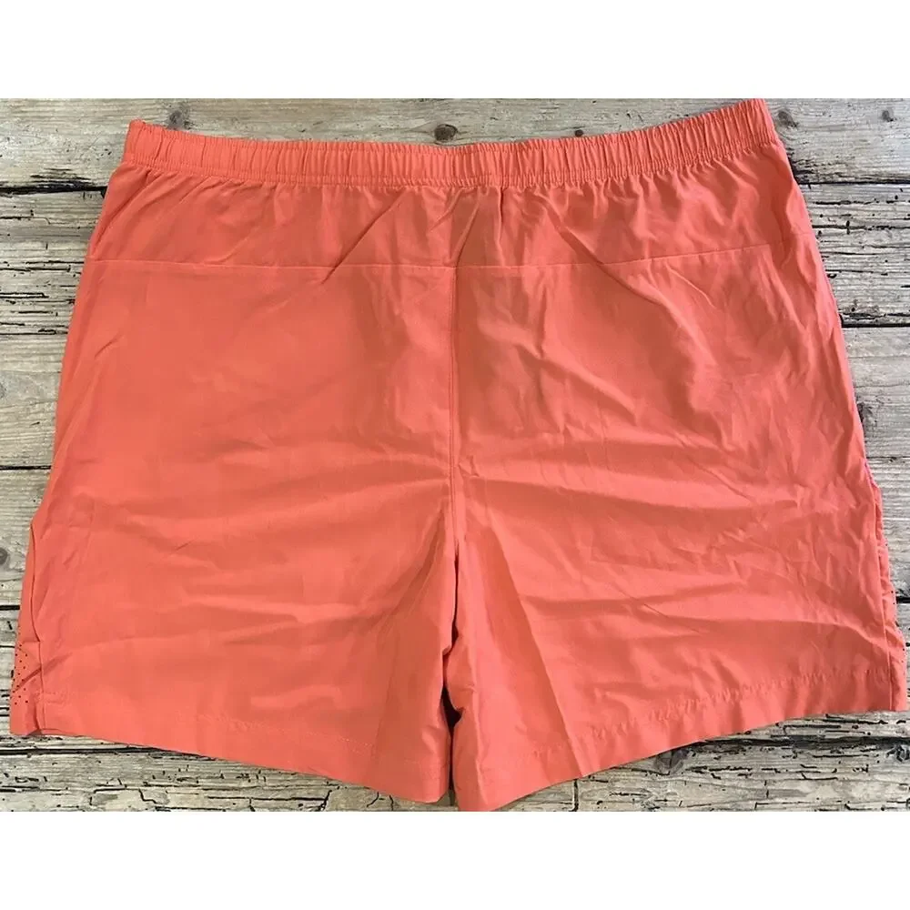 Etonic Men's Active Training Shorts w/ Pockets Stretch Size XL Orange